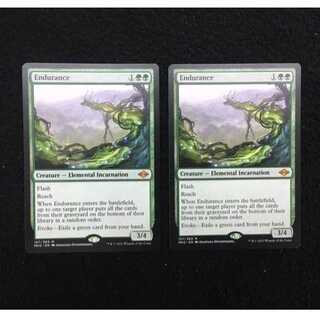 忍耐/Endurance　英語　2枚