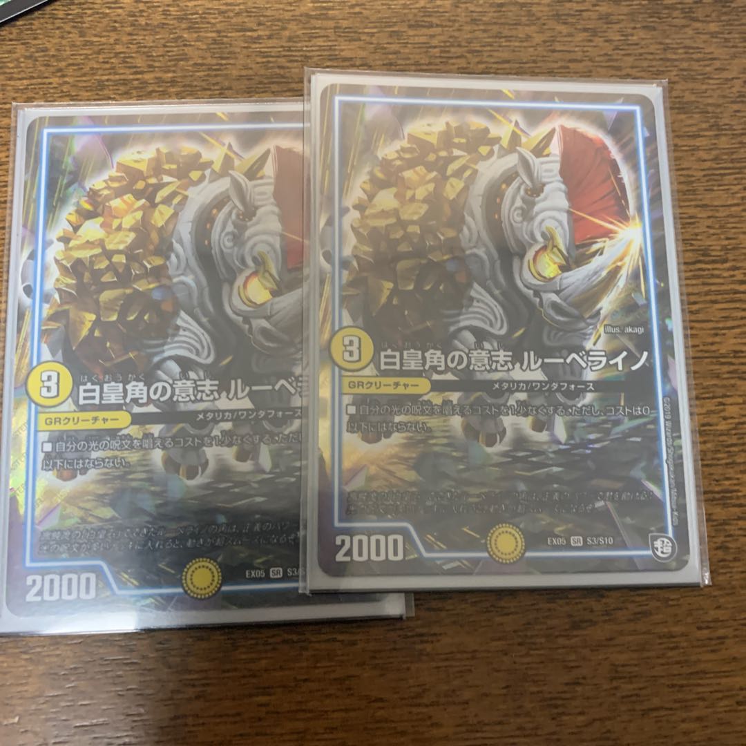 白皇角の意志 ルーベライノ