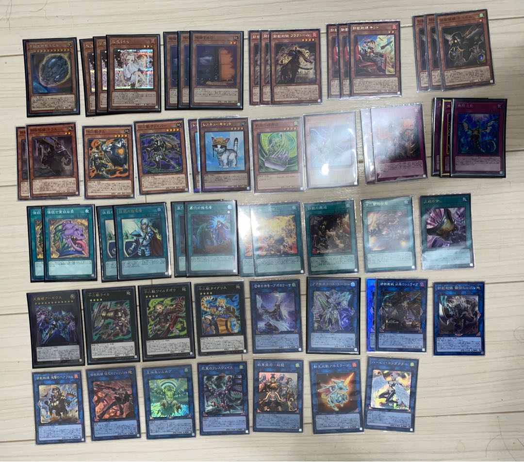 遊戯王 トライブリゲード ガチ大会向デッキ スリーブ付き