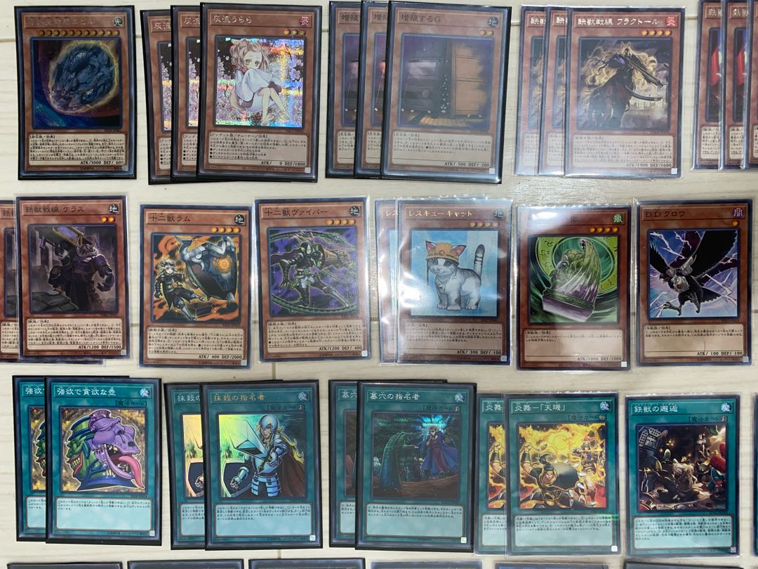 遊戯王 トライブリゲード ガチ大会向デッキ スリーブ付き