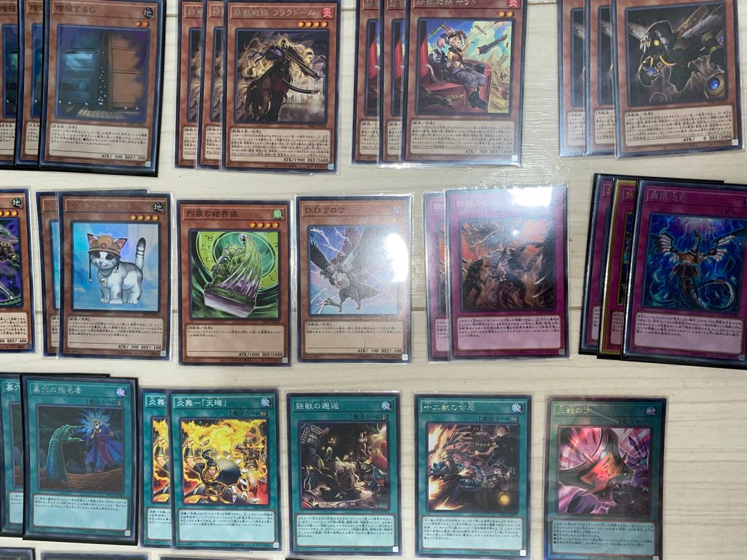 遊戯王 トライブリゲード ガチ大会向デッキ スリーブ付き