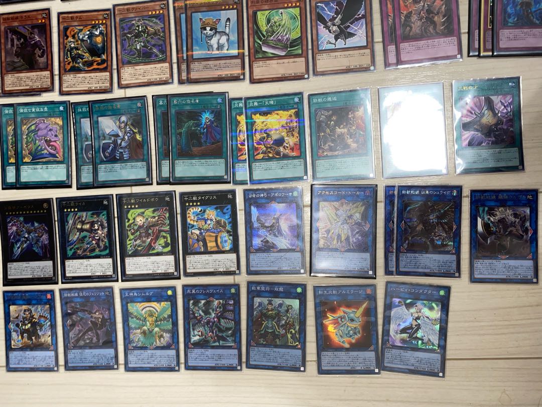 遊戯王 トライブリゲード ガチ大会向デッキ スリーブ付き