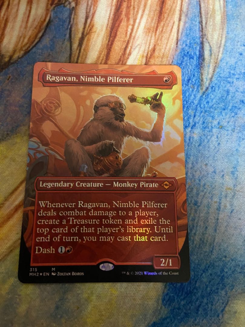 敏捷なこそ泥、ラガバン　英語版　拡張　foil