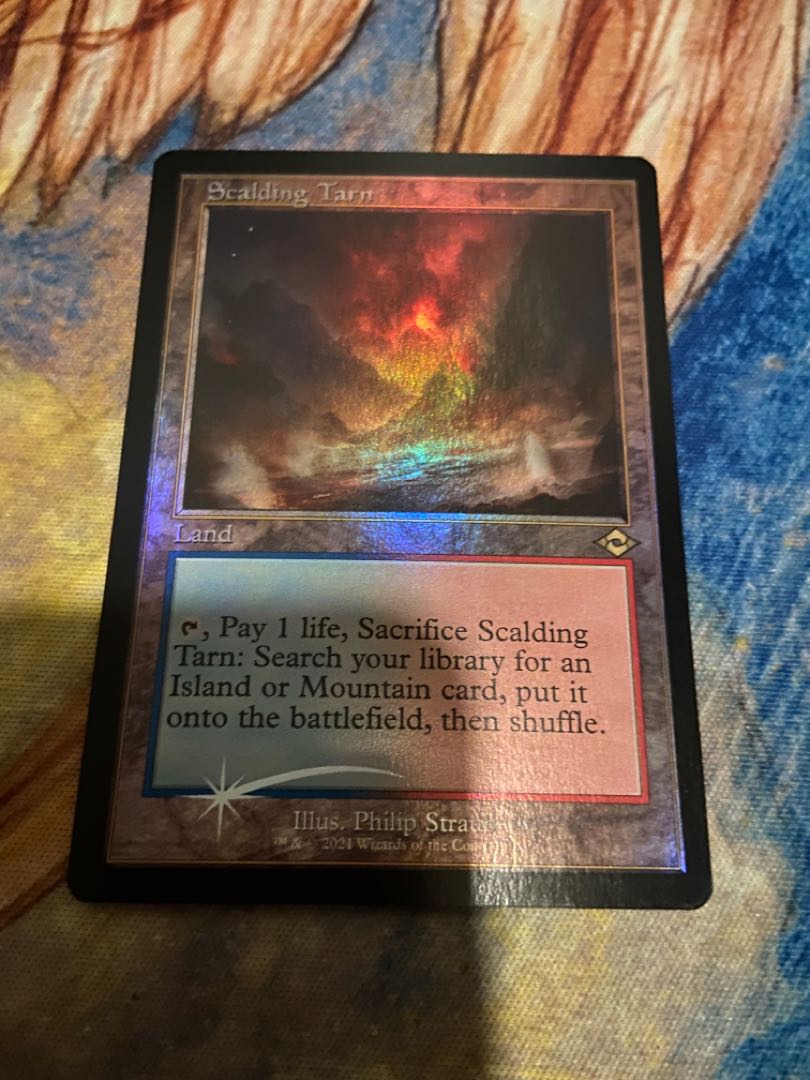 沸騰する小湖　旧枠　foil