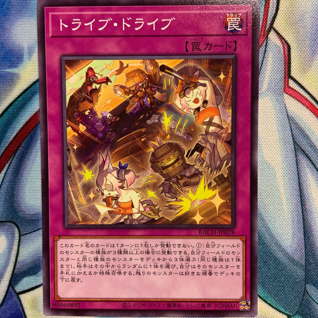 【N】トライブ・ドライブ 3枚 BACH-JP078