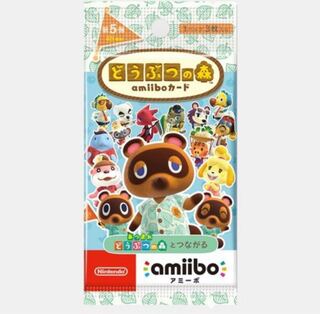 どうぶつの森amiiboカード第5弾10パック新品未開封品