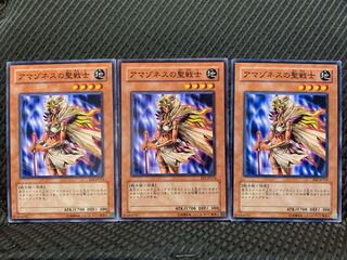 【ぽぽたん】遊戯王 9164 アマゾネスの聖戦士 3枚 ノーマル