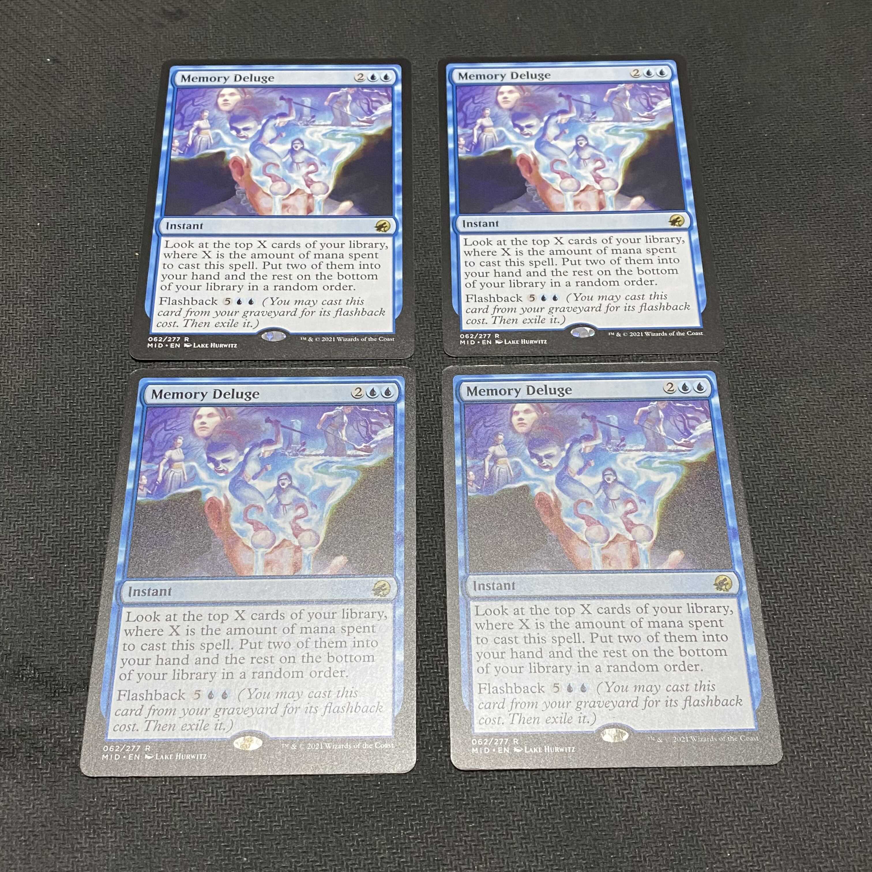 記憶の氾濫 英語版 2枚