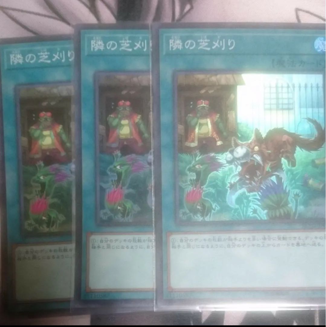 隣の芝刈り スーパー 3枚セット