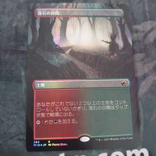 落石の谷間 拡張Foil 日本語