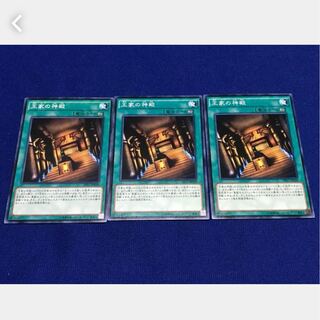 【ぽぽたん】遊戯王 王家の神殿 3枚 ノーマル