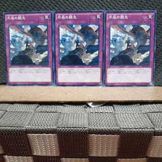 【ぽぽたん】遊戯王  6189 不屈の闘志 3枚 ノーマル