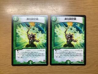 進化設計図　2枚