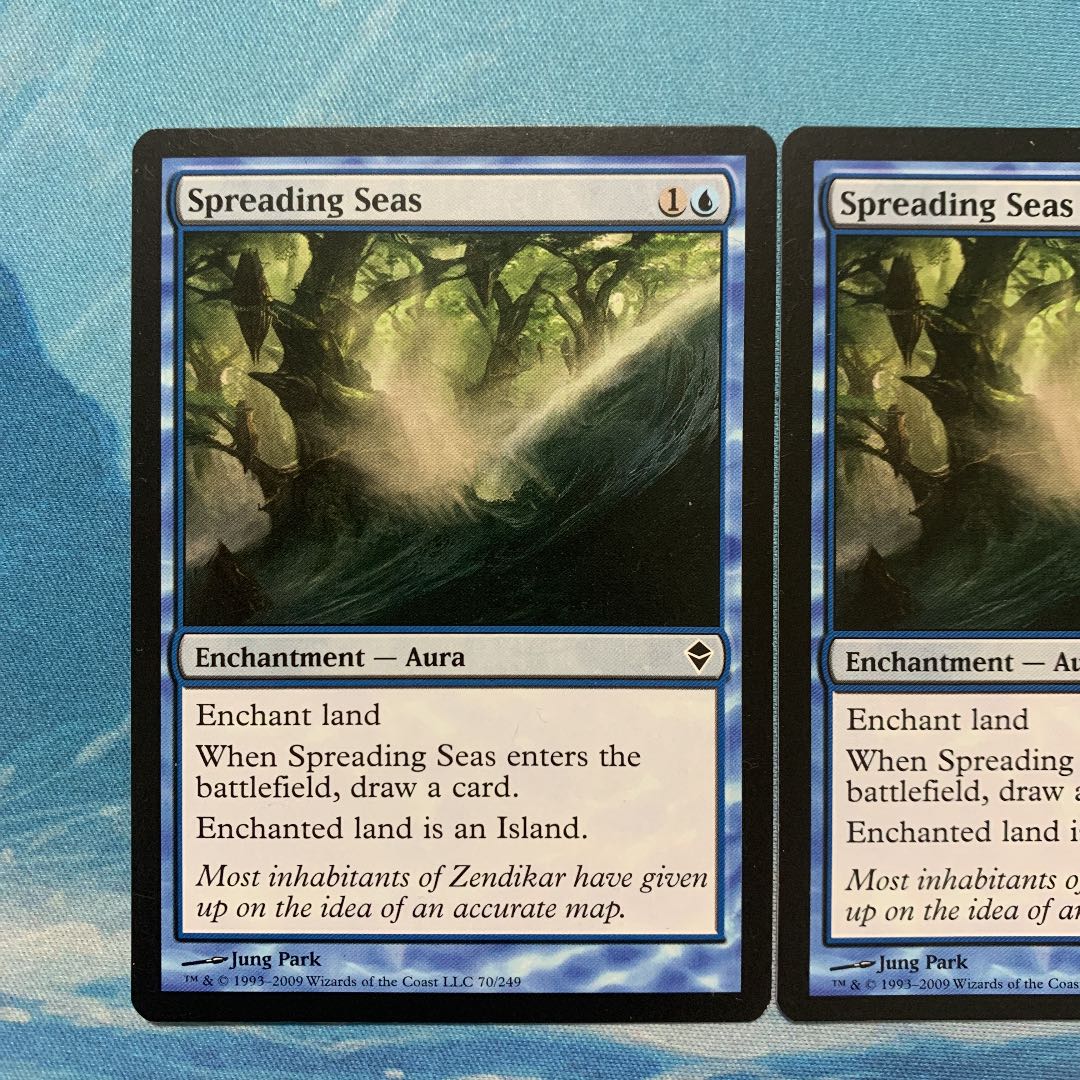 MTG 2 copies Spreading Seas