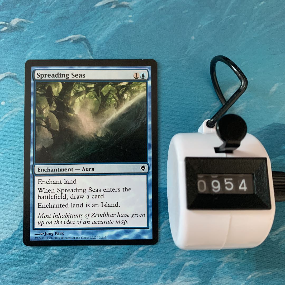 MTG 2 copies Spreading Seas