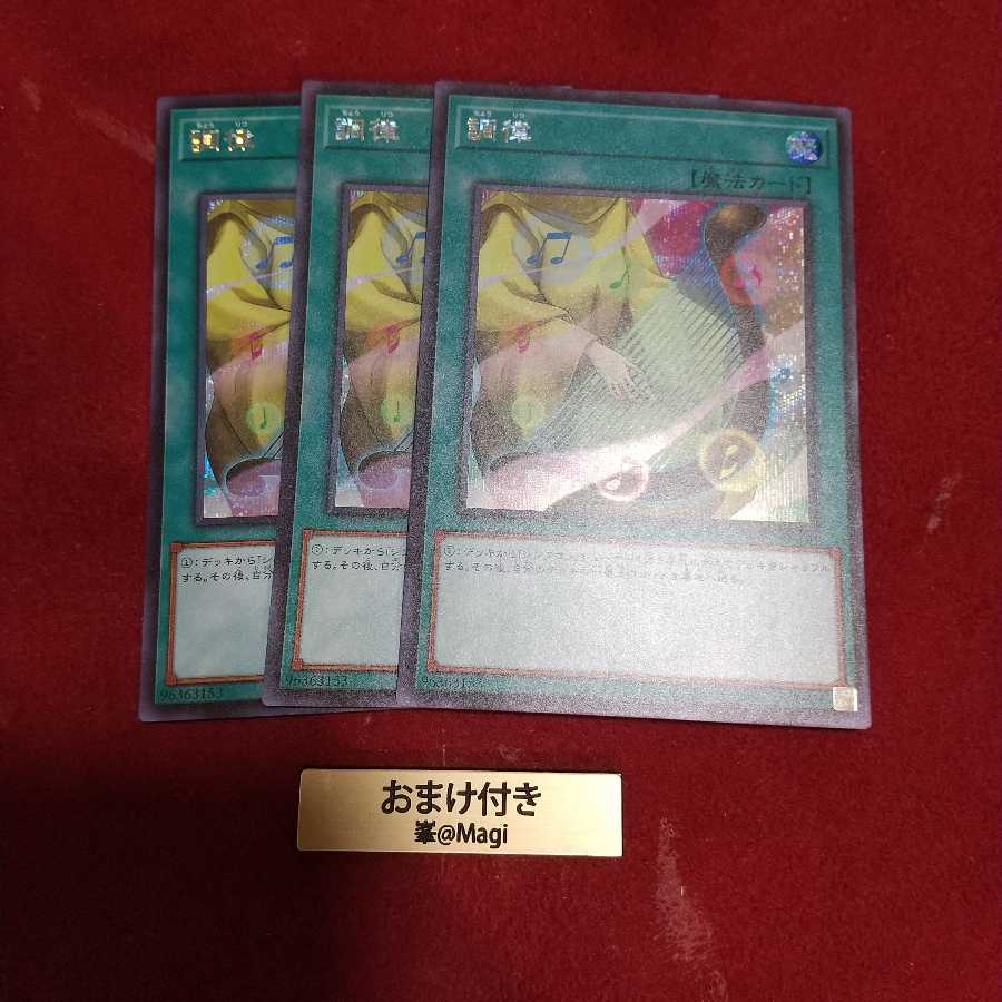 調律 シークレットレア　他オーダー