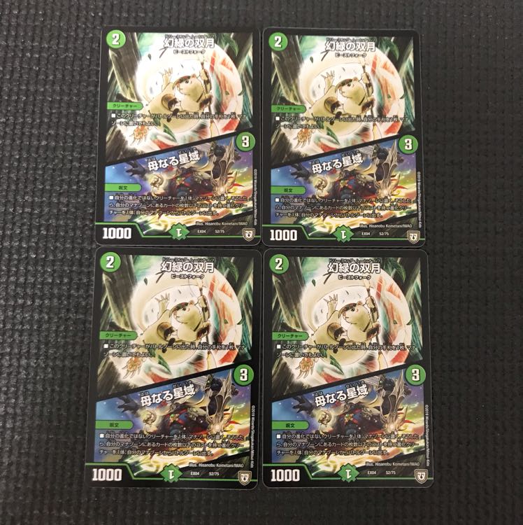 幻緑の双月/母なる聖域 4枚