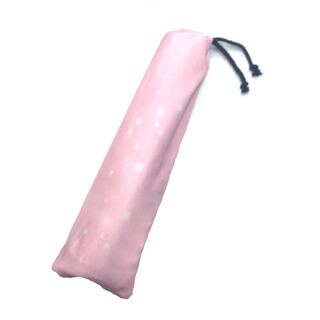 プレイマットケース　ピンク　模様付き収納袋　