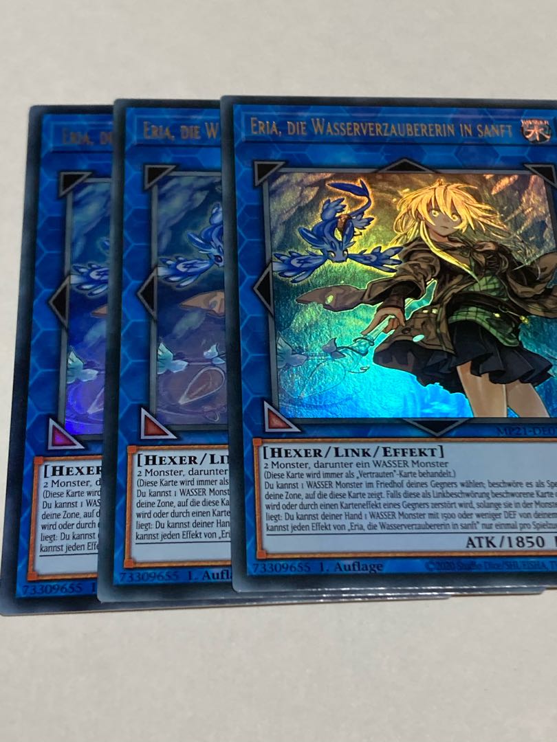 Eria the Water Charmer, Gentle Doitsu language edition EU edition 3 copies