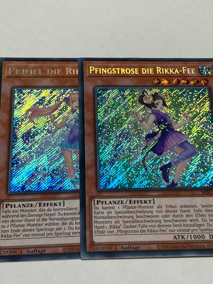 Primula the Rikka Fairy Mudan the Rikka Fairy Doitsu language edition EU edition