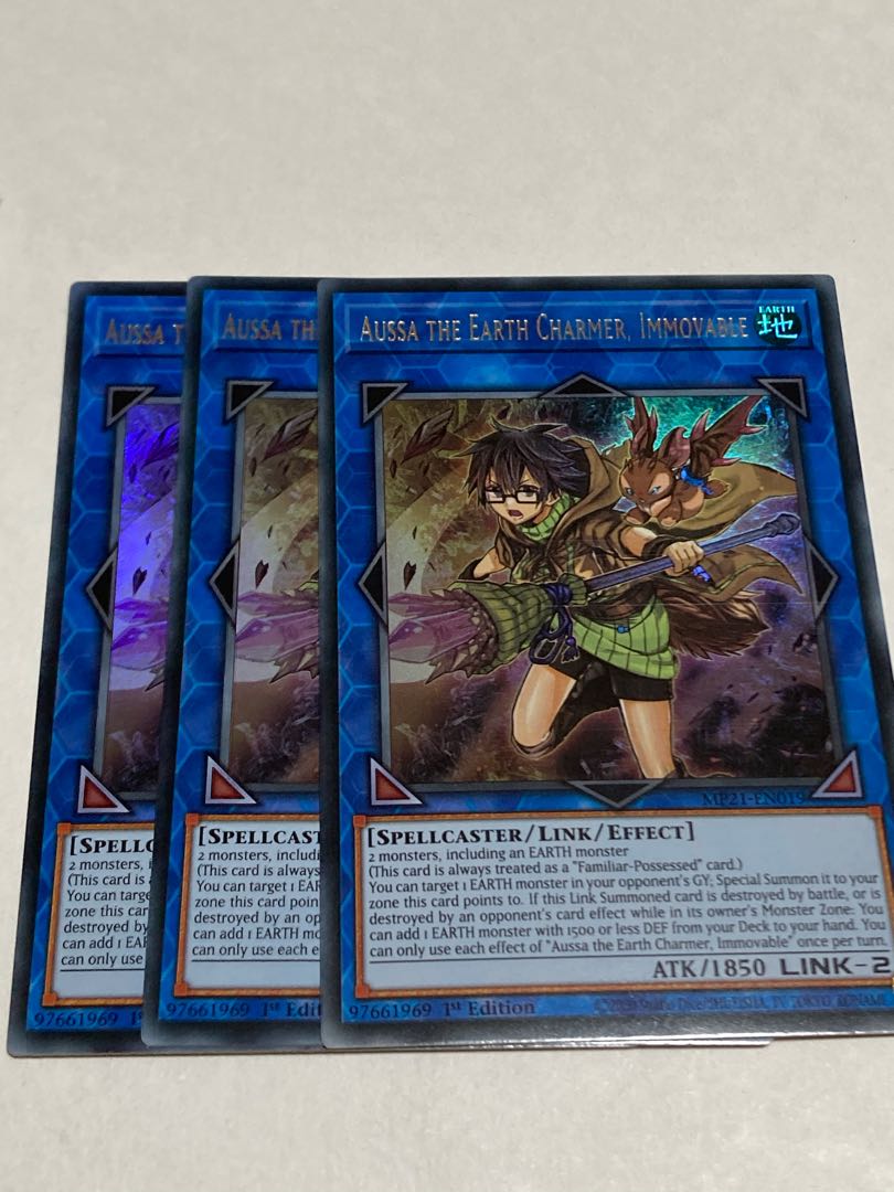 Aussa the Earth Charmer, Immovable English EU edition 3 copies