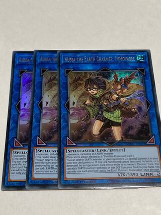 Aussa the Earth Charmer, Immovable English EU edition 3 copies