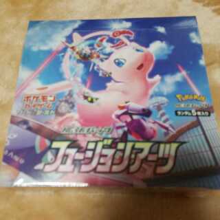 ポケモンカード　シュリンク付き　フュージョンアーツ　box 未開封