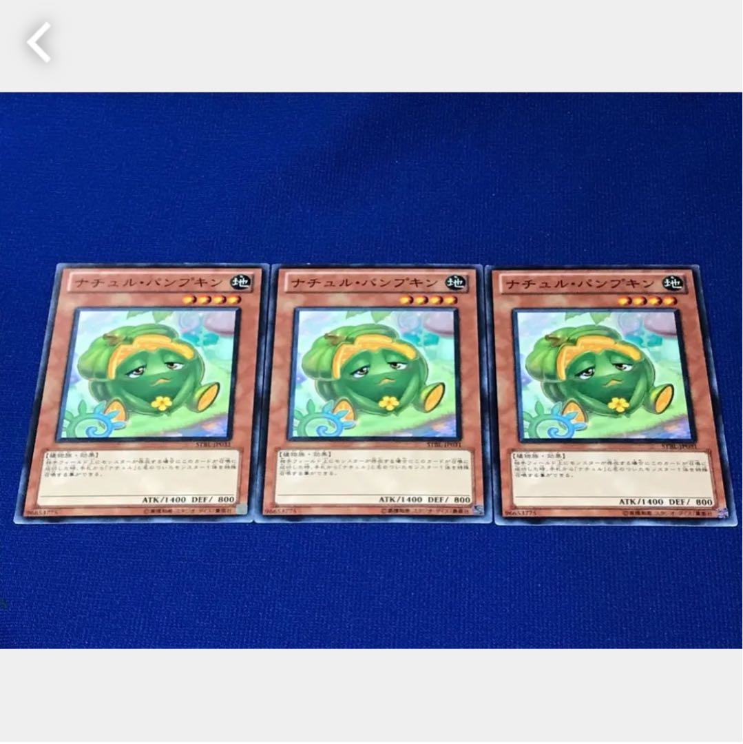 【ぽぽたん】遊戯王 4054 ナチュル・パンプキン 3枚 ノーマル