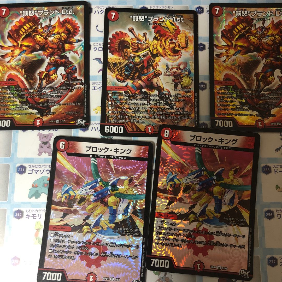 (ジャンク品)ビートジョッキー 赤単速攻 ”罰怒”ブランド