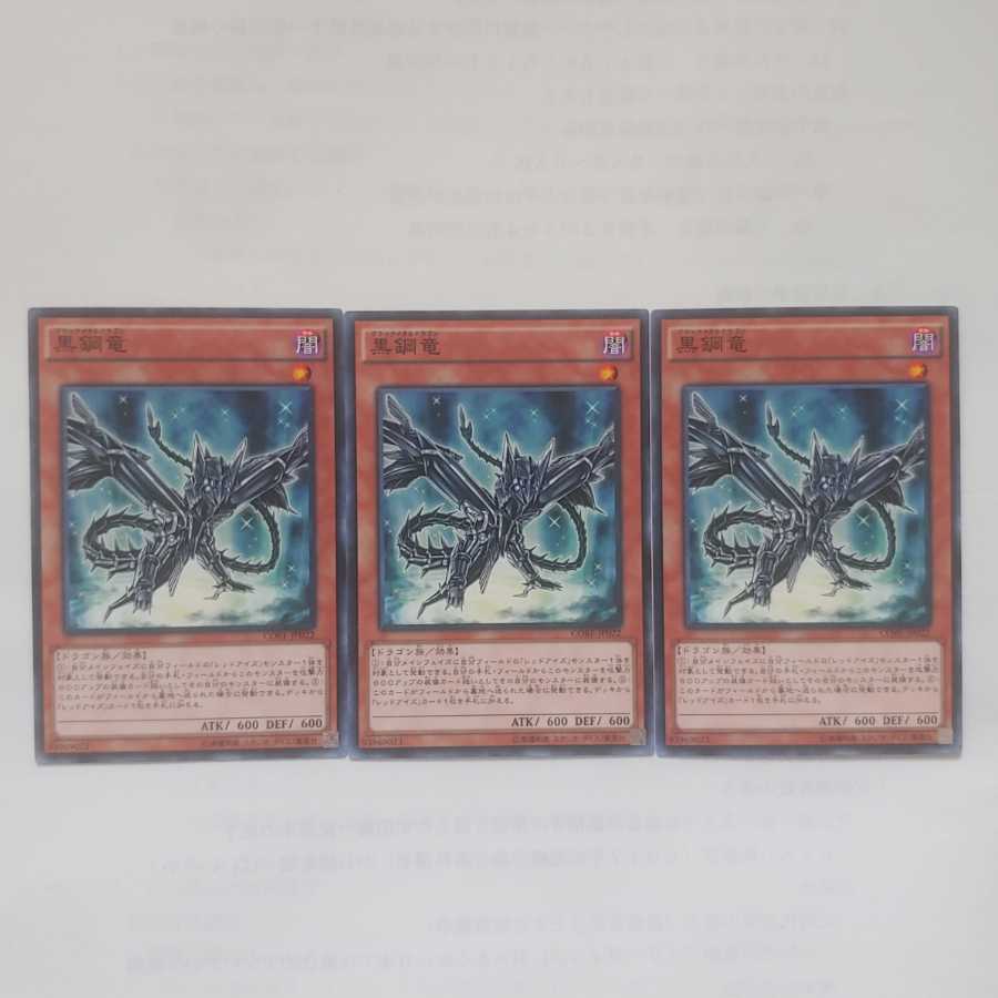 109 黒鋼竜 3枚 鮭イクラ商店