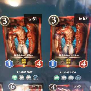 真月のルー・ガルー2枚セット