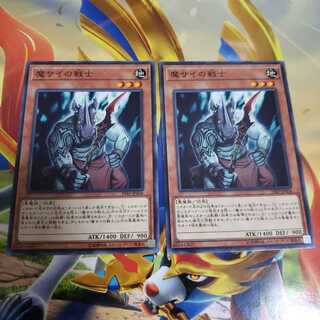 Set of 2 Fiendish Rhino Warrior, normal, 19SP.