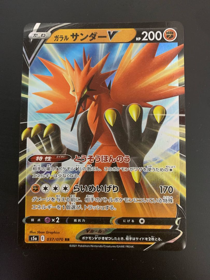 ガラルサンダーV RR