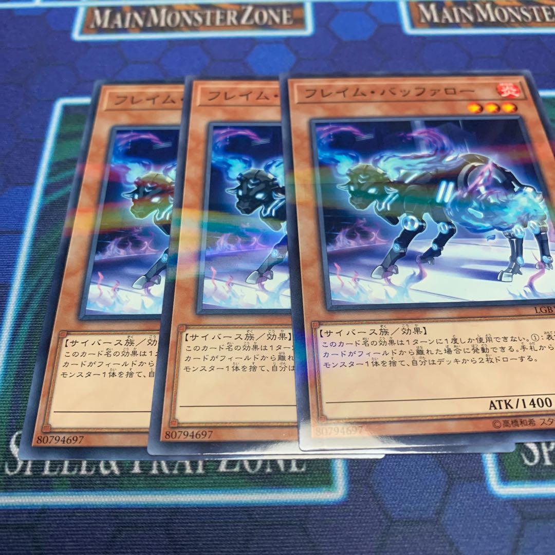 フレイムバッファロー ノーパラ3枚