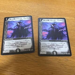 怒りの影ブラック・フェザー　2枚