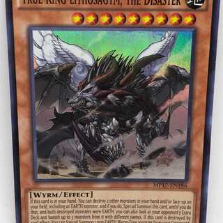 Yu-Gi-Oh English True King Lithosagym, the Disaster 1st MP17 Super Sue