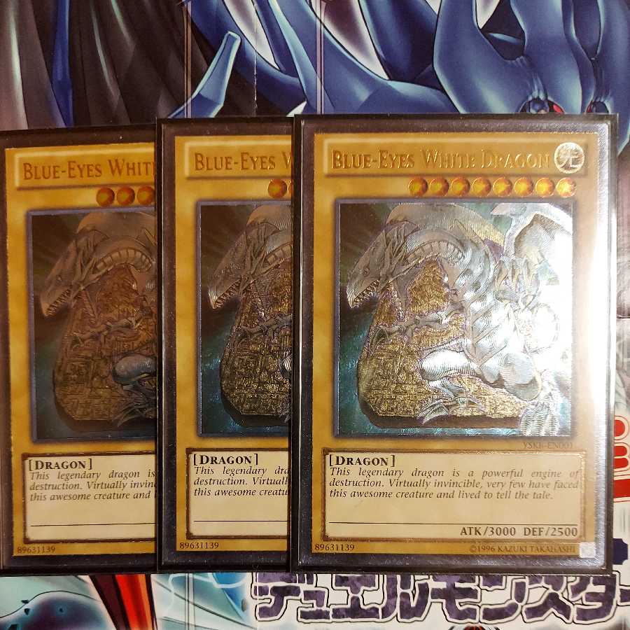 [5] Blue-Eyes White Dragon English Relief Ultimate Rare