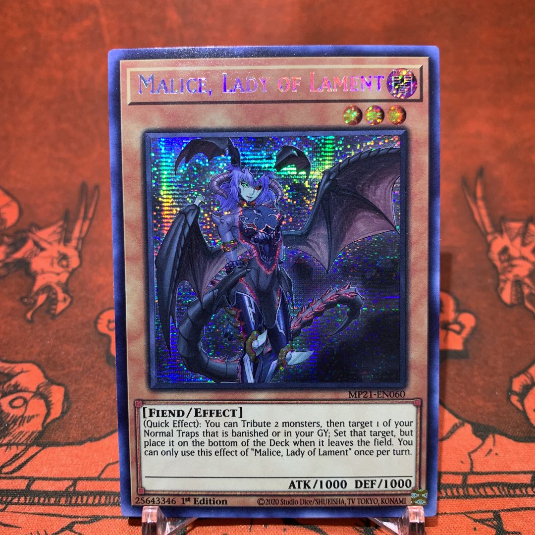 Yu-Gi-Oh [English] Malice, Lady of Lament Siku