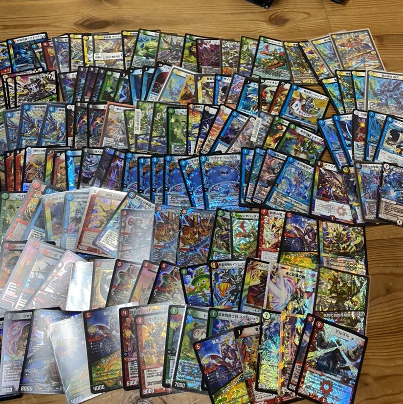 デュエマ完全引退品デッキ付きバラ売り不可