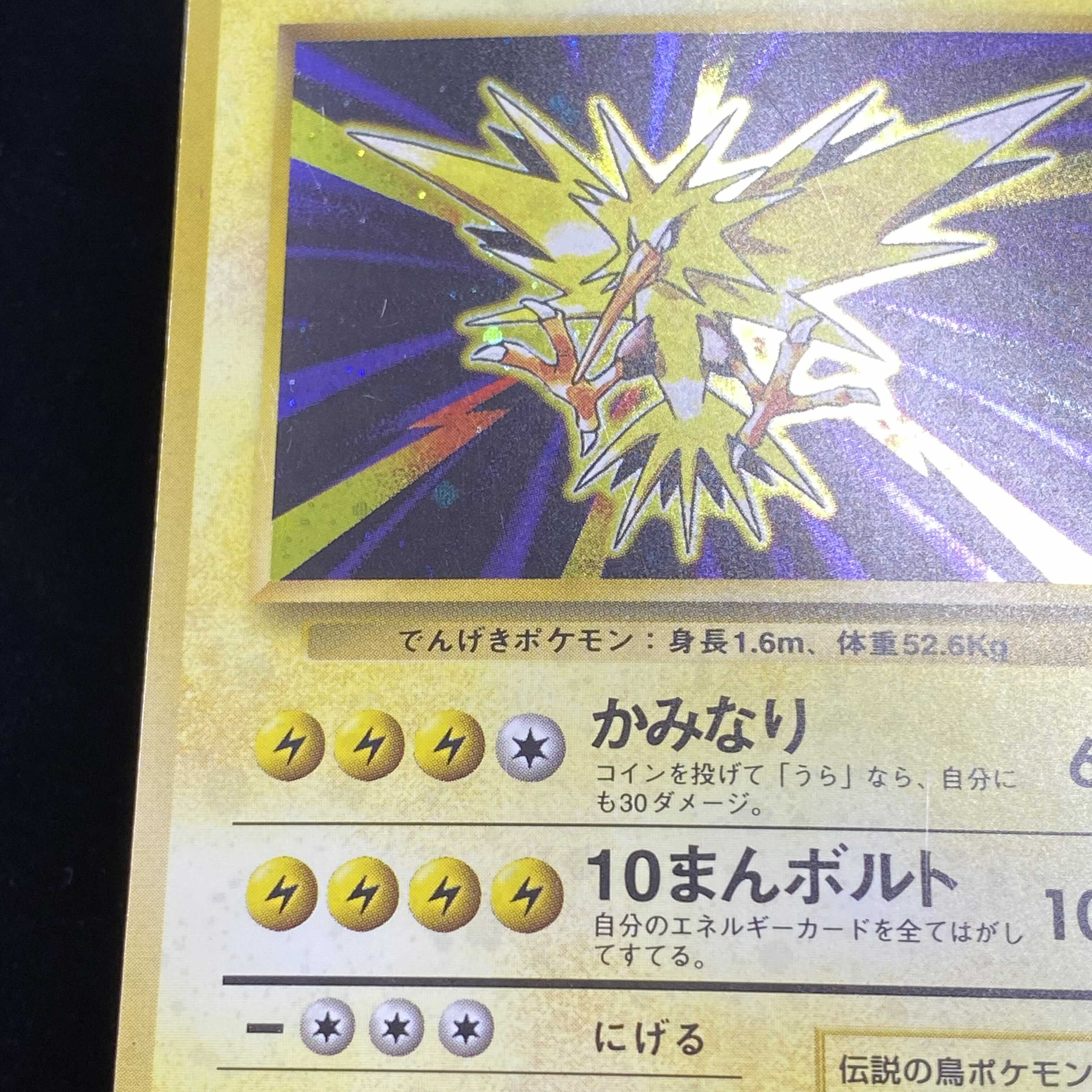 裁断エラー サンダー 旧裏 裏面