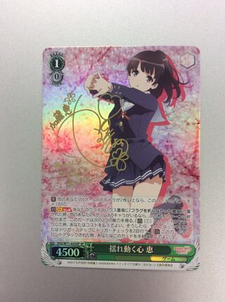 （美品）揺れ動く心 恵 W71-035SSP SP