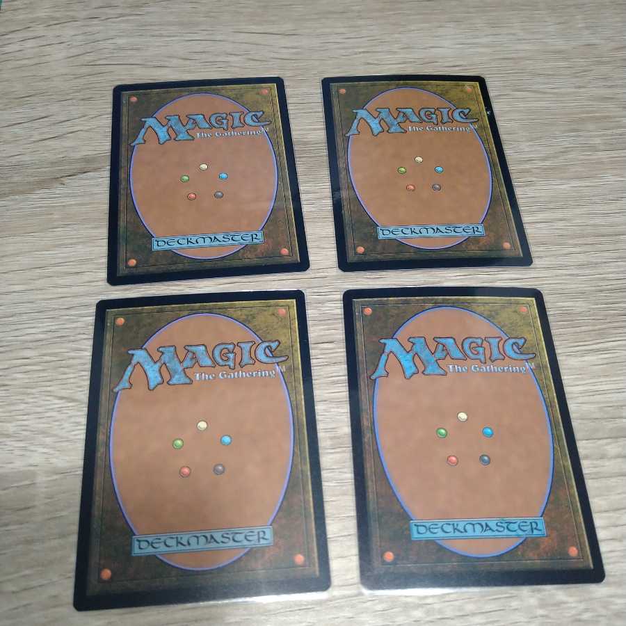 Namtee] Shark Typhoon foil English 4-card set