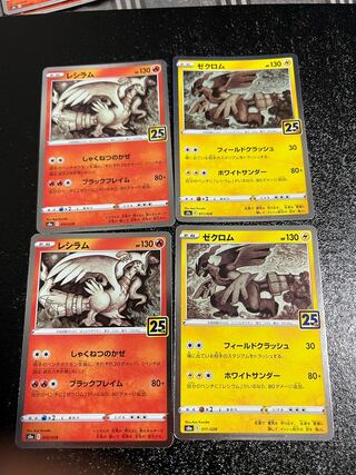 Zekrom Reshiram Set