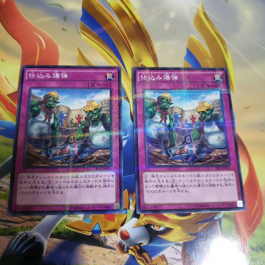 仕込み爆弾2枚セット パラレル ノーマル