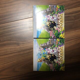 ポケモンカード イーブイヒーローズ 2BOX シュリンク無　新品　未開封