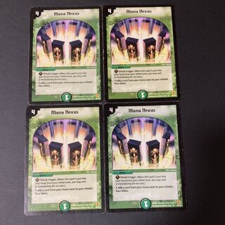 デュエマ 深緑の魔法陣 海外版 4枚