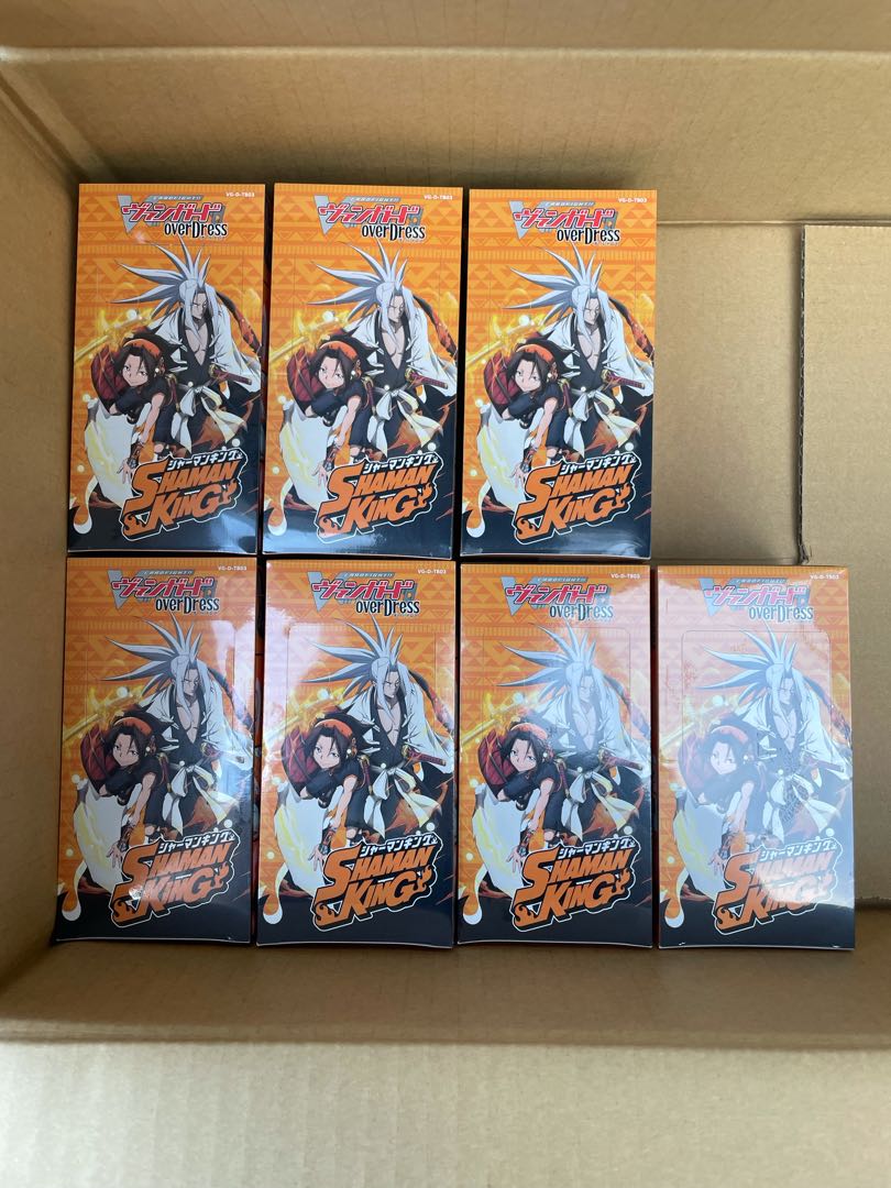 New, unopened Vanguard BP Shaman King 7 box set