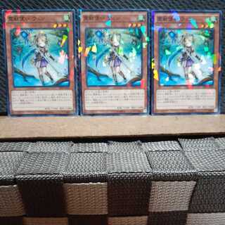 Popotan] Yu-Gi-Oh 8778 Ritual Beast Tamer Wen 3-Card Set Parallel