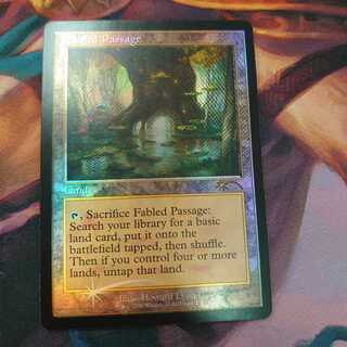 寓話の小道 旧枠 Foil 英語版 4枚まで