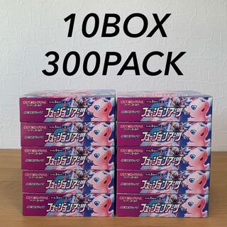 ポケモン - ポケモンカードゲーム　フュージョンアーツ 10BOX 300PACK 10BOX フュージョンアーツ Fusion Strikeの通販 yuki